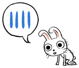 Strange rabbit Sticker vol.7 sticker #3441866