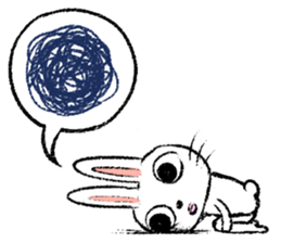 Strange rabbit Sticker vol.7 sticker #3441869