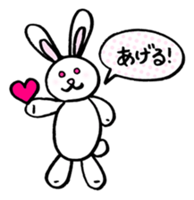 Happy Lucky Rabbit Sticker ! sticker #3442477