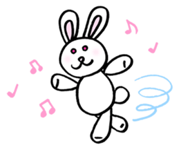 Happy Lucky Rabbit Sticker ! sticker #3442480