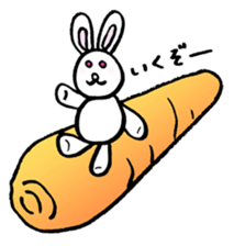 Happy Lucky Rabbit Sticker ! sticker #3442481