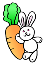 Happy Lucky Rabbit Sticker ! sticker #3442483