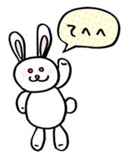 Happy Lucky Rabbit Sticker ! sticker #3442484