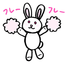 Happy Lucky Rabbit Sticker ! sticker #3442492