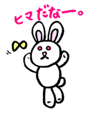 Happy Lucky Rabbit Sticker ! sticker #3442494