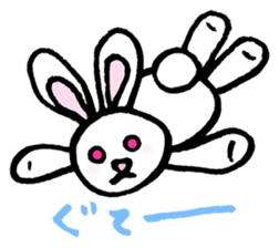 Happy Lucky Rabbit Sticker ! sticker #3442495