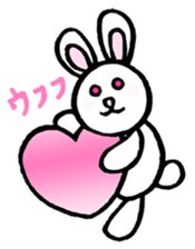 Happy Lucky Rabbit Sticker ! sticker #3442499