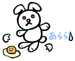 Happy Lucky Rabbit Sticker ! sticker #3442500