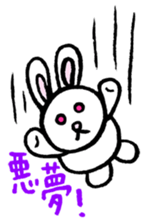 Happy Lucky Rabbit Sticker ! sticker #3442502