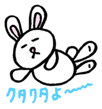 Happy Lucky Rabbit Sticker ! sticker #3442504