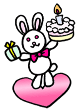 Happy Lucky Rabbit Sticker ! sticker #3442506