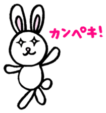 Happy Lucky Rabbit Sticker ! sticker #3442507