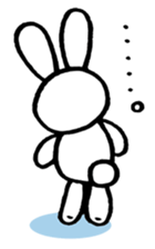 Happy Lucky Rabbit Sticker ! sticker #3442509