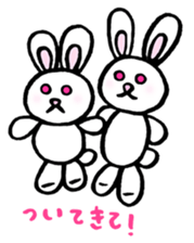 Happy Lucky Rabbit Sticker ! sticker #3442510
