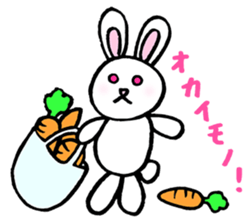 Happy Lucky Rabbit Sticker ! sticker #3442512