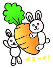 Happy Lucky Rabbit Sticker ! sticker #3442513