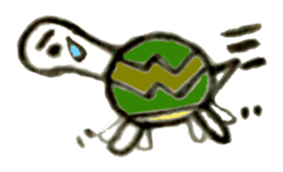 Taro Kame of the tortoise sticker #3443035