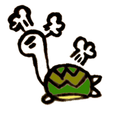 Taro Kame of the tortoise sticker #3443039