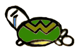 Taro Kame of the tortoise sticker #3443041