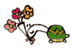 Taro Kame of the tortoise sticker #3443044