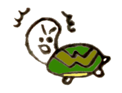 Taro Kame of the tortoise sticker #3443047
