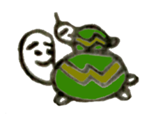 Taro Kame of the tortoise sticker #3443049