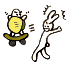 Taro Kame of the tortoise sticker #3443050