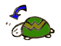 Taro Kame of the tortoise sticker #3443057