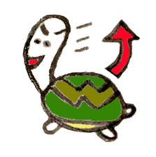 Taro Kame of the tortoise sticker #3443058