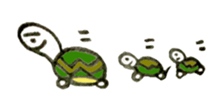 Taro Kame of the tortoise sticker #3443066