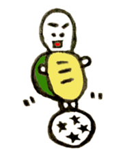 Taro Kame of the tortoise sticker #3443068
