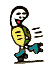 Taro Kame of the tortoise sticker #3443070