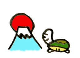 Taro Kame of the tortoise sticker #3443072