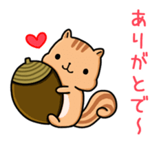 Sanuki squirrel sticker #3443230