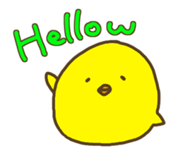 chicken name is piyozabesu sticker #3443234