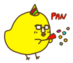 chicken name is piyozabesu sticker #3443244