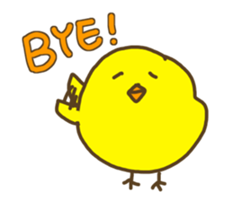 chicken name is piyozabesu sticker #3443253