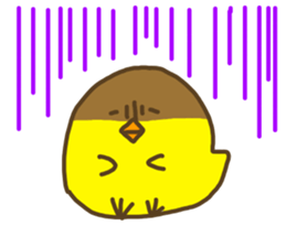 chicken name is piyozabesu sticker #3443258