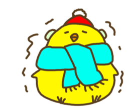 chicken name is piyozabesu sticker #3443272
