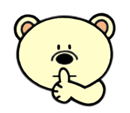 bear & dog 2 sticker #3443719