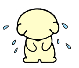 bear & dog 2 sticker #3443721