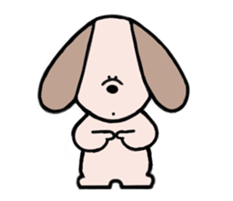 bear & dog 2 sticker #3443732