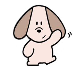 bear & dog 2 sticker #3443733