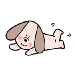 bear & dog 2 sticker #3443736