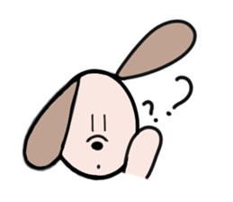 bear & dog 2 sticker #3443740