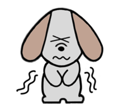 bear & dog 2 sticker #3443748