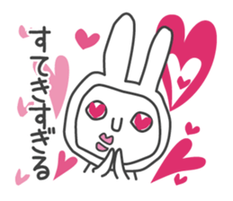 Shemale of rabbit sticker #3444078