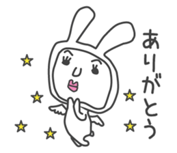 Shemale of rabbit sticker #3444079