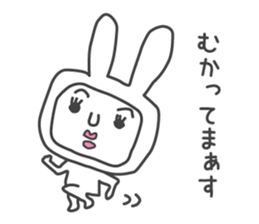 Shemale of rabbit sticker #3444084
