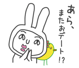 Shemale of rabbit sticker #3444091